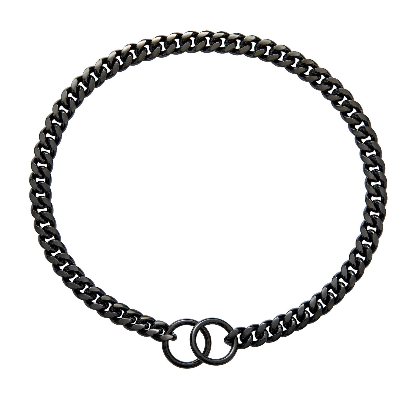 Small And Medium Sized Pet Dog Leash Stainless Steel Encrypted Collar