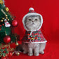 Pet Christmas Cloak Cat Dog Supplies Winter Warm Shawl Cloak