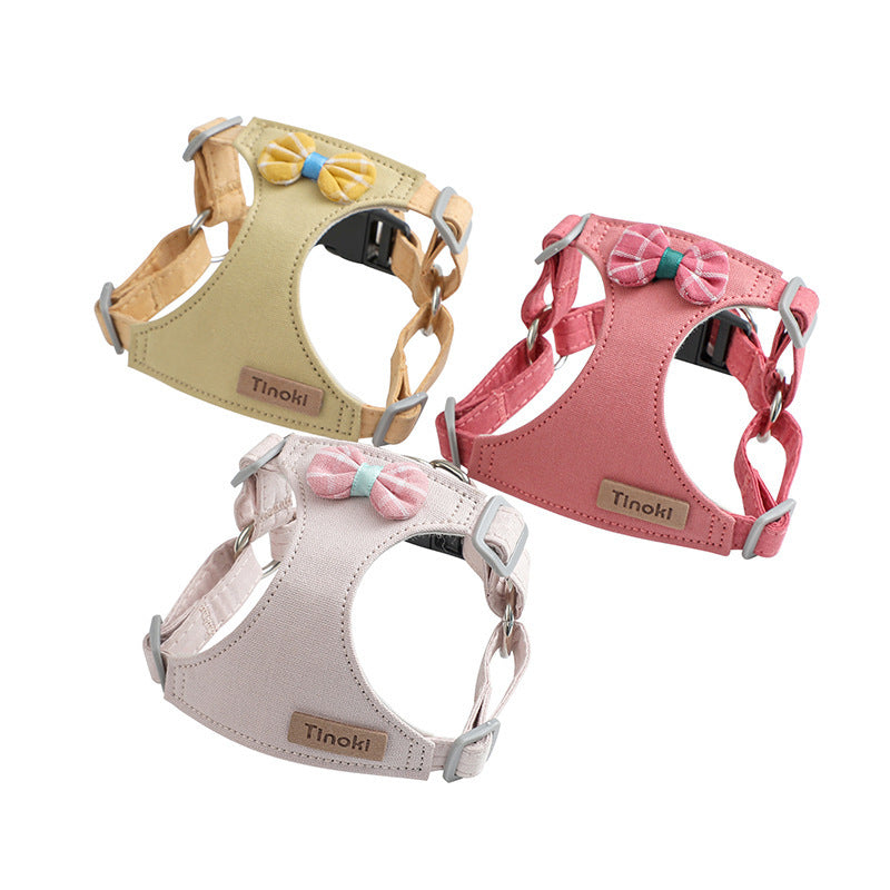 Dog Hand Holding Rope Vest Small Dog