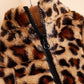 Warm Leopard Print Dog Clothes Jacket