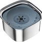 Pet Stainless Steel Water Bowl Large Capacity Floating