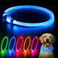 LED Dog Collar USB Rechargeable Glowing Pet Collars Lighted Up Safety Necklace Glow In The Dark For You Your Dogs