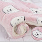 Dog Kennel Mat Fall Winter Pet Thicken Blanket Quilt Cat Cotton Four Seasons Universal