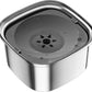 Pet Stainless Steel Water Bowl Large Capacity Floating