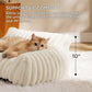 Bedsure Cute Cat Couch For Pets - Fluffy Cat Sofa With Premium Soft Corduroy Fleece Fuzzy Cat Couch Bed With Cover Supportive Cat Chair For Indoor Cats