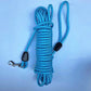 Portable Solid Color Pet Tracking Training Traction Rope