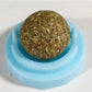3pcs  Lot Self-adhesive Rotated Catnip Lick Ball