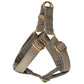Pet Dog Flannel Gold Buckle Chest Strap