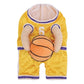 Creative Dog Basketball Costume With Ball