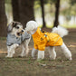 Chest And Back Raincoat Two Legs Waterproof Teddy Medium And Small Dog Raincoat Traction