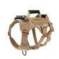 Pet Dog Anti-breakaway And Anti-rush Reflective Breathable Chest Harness For Walking Medium And Large Dogs, Tactical Chest Harness