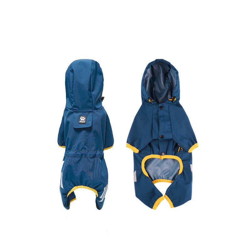 Dog Raincoat Is All Inclusive And Waterproof