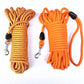 Portable Solid Color Pet Tracking Training Traction Rope