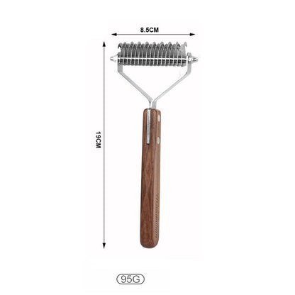 Pet Comb Solid Wood Antique To Remove Floating Hair