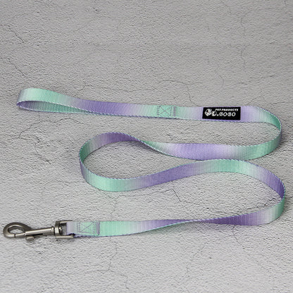 Pet Gradient Color Out Dog Leash Leash Set